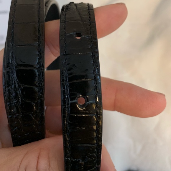 Saint Laurent Kate belt bag Croc Embossed - Picture 7 of 8